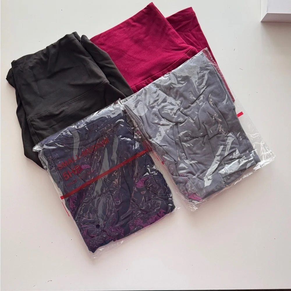 CAMPSNAIL 4 Pack Biker Shorts for Women High Waist - Picture 5 of 7